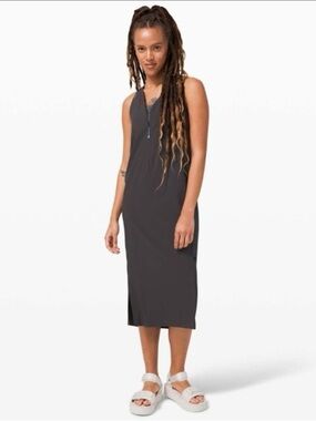 Lululemon Sarala Dress *lululemon lab Black Granite M